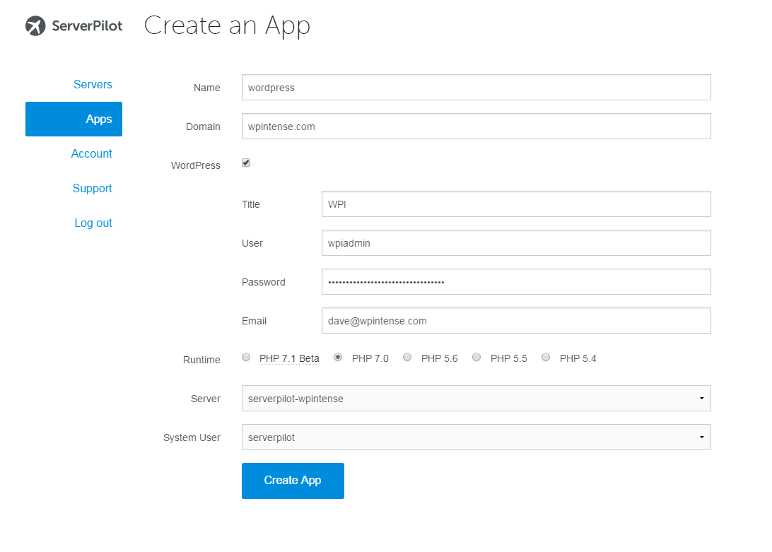 create-wordpress-app