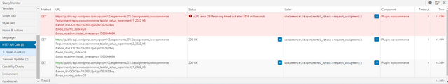 Slow HTTP API Calls due to WooCommerce Experimental Tracking