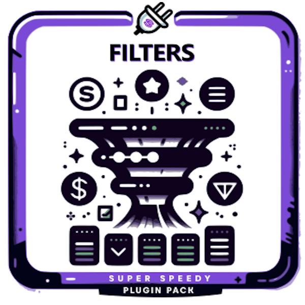 Super Speedy Filters - Lifetime, 25 Sites